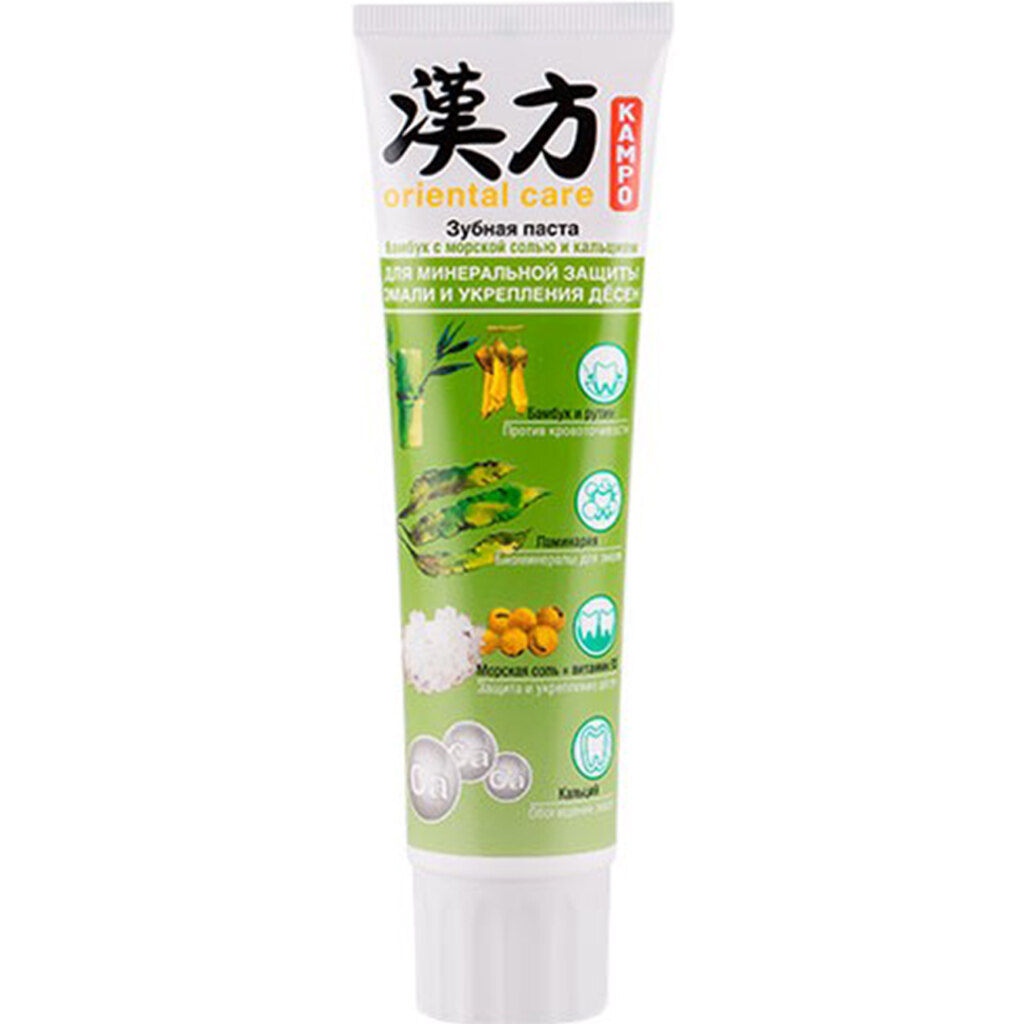 317890 ALF MODUM KAMPO ORIENTAL CARE Diş pastası minanın mineral müdafiəsi və diş ətinin möhkəmləndirilməsi, 100 q