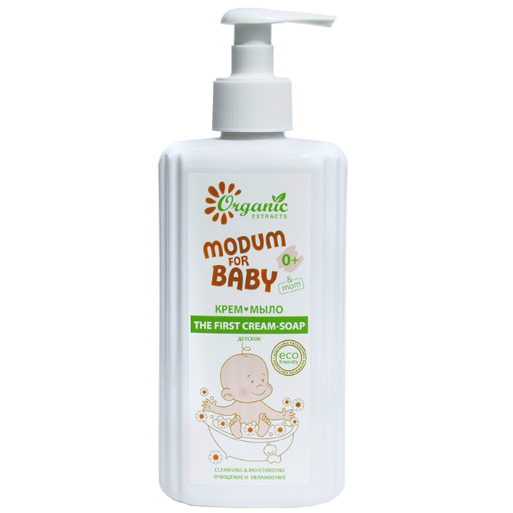 321361 MODUM FOR BABY Uşaqlar üçün krem-sabun THE FIRST CREAM-SOAP 0+, 300 ml