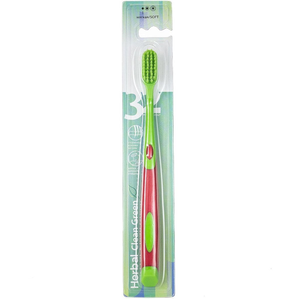 327783-01 Modum 32 İnci Diş fırçası Herbal Clean Green (rəng: qırmızı) 327783-01 Modum 32 İnci Diş fırçası Herbal Clean Green (rəng: qırmızı)