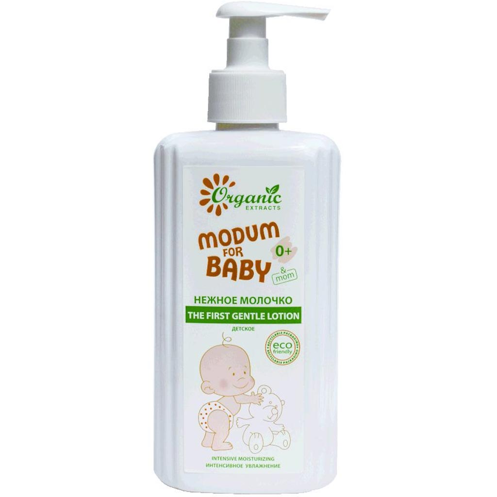 332505 MODUM Uşaqlar üçün zərif süd MODUM FOR BABY 0+ The first gentle lotion 300 ml