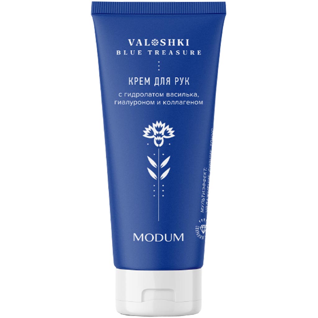 339205 MODUM VALOSHKI Əl kremi peyğəmbərçiçəyi hidrolatı, hialuron və kollagen ilə,75 q 339205 MODUM VALOSHKI Əl kremi peyğəmbərçiçəyi hidrolatı, hialuron və kollagen ilə,75 q