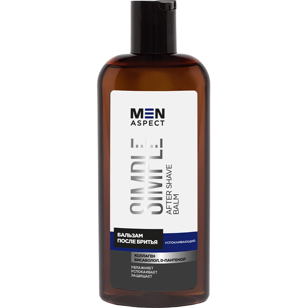 340306 MODUM MEN ASPECT Təraşdan sonra sakitləşdirici balzam SIMPLE, 150 ml