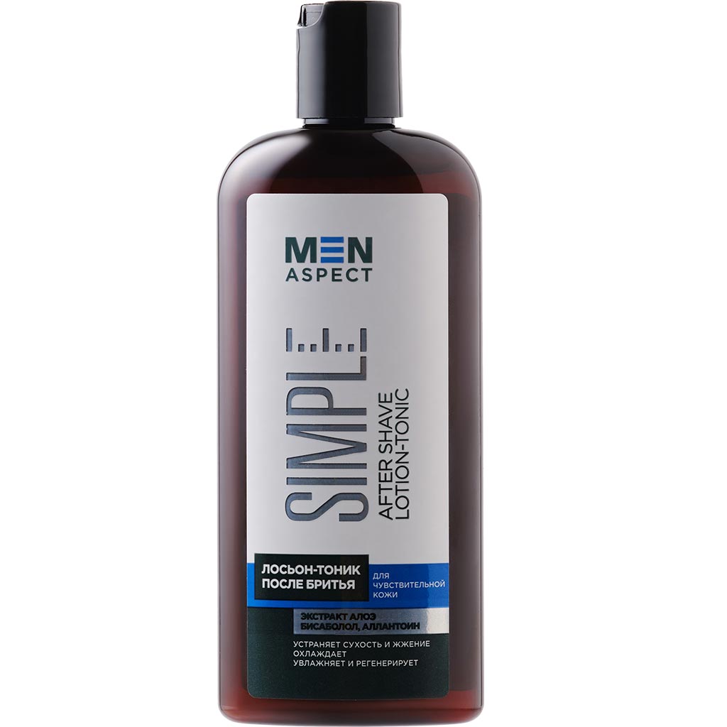 340307 MODUM MEN ASPECT Həssas dəri üçün təraşdan sonra losyon-tonik SIMPLE, 150 ml 340307 MODUM MEN ASPECT Həssas dəri üçün təraşdan sonra losyon-tonik SIMPLE, 150 ml