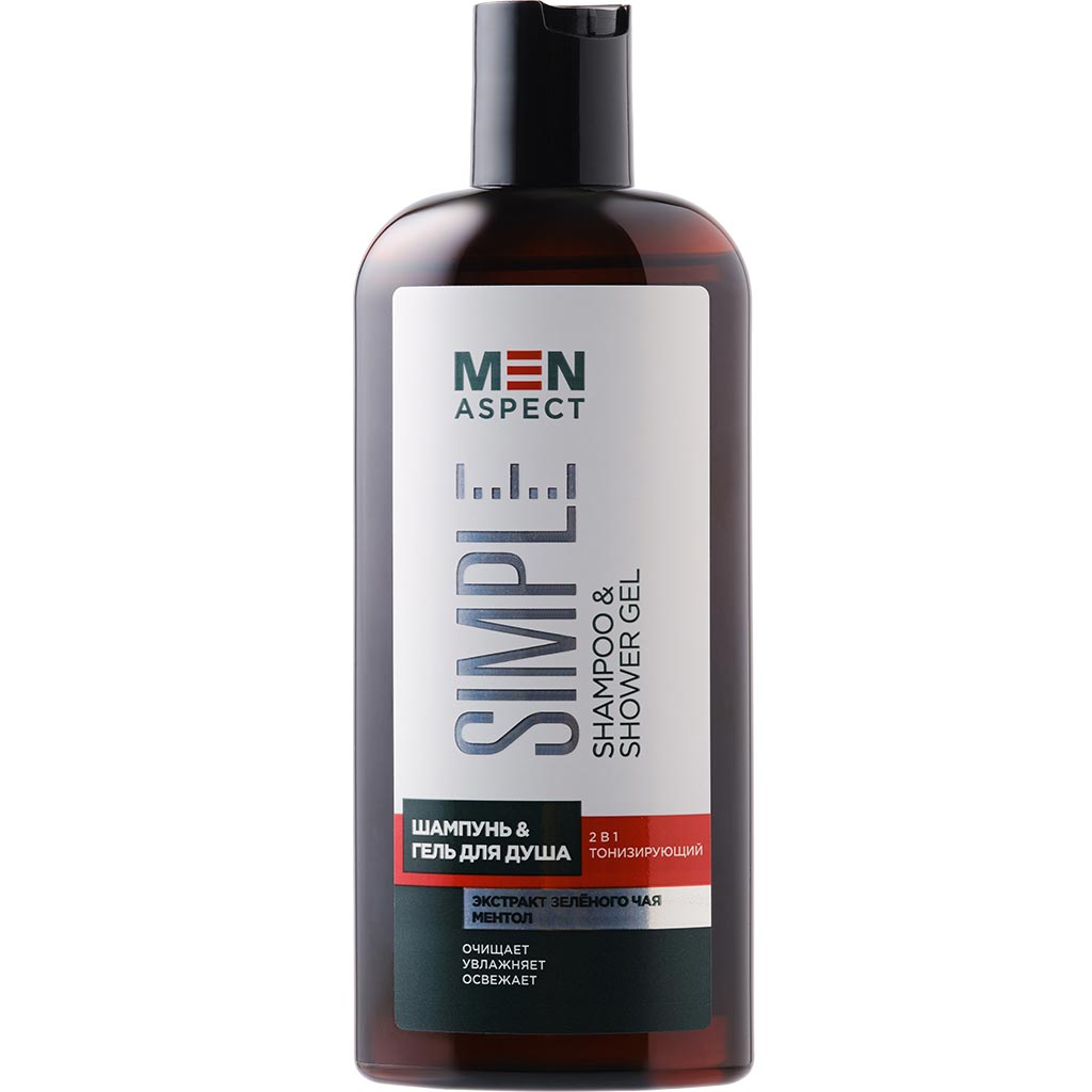 340404 MODUM MEN ASPECT Canlandırıcı şampun və duş geli SIMPLE 2 1 də 250 ml 08 2026 340404 MODUM MEN ASPECT Canlandırıcı şampun və duş geli SIMPLE 2 1 də 250 ml 08 2026