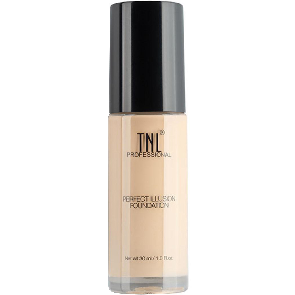 383376 TNL Professional Tonal vasitə Perfect Illusion Foundation №01 Classic Ivory (Klassik fil sümüyü), 30 ml