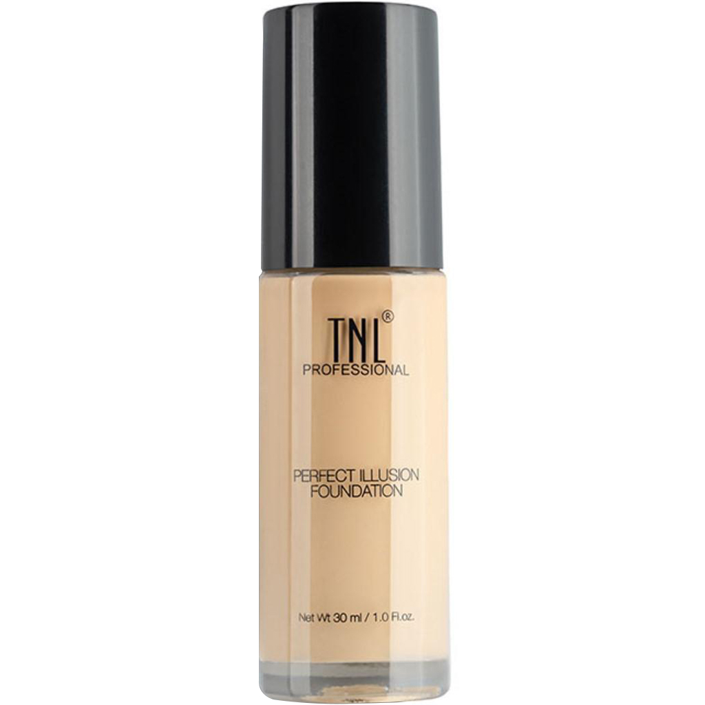 383390 TNL Professional Tonal vasitə Perfect Illusion Foundation №03 Medium beige (Orta bej), 30 ml