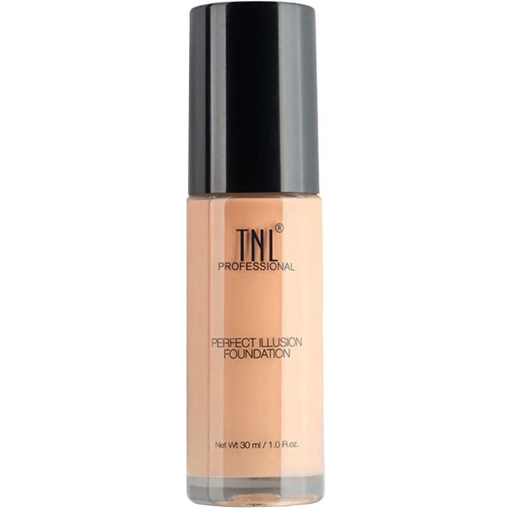 383420 TNL Professional Tonal vasitə Perfect Illusion Foundation №06 Honey beige (Ballı bej), 30 ml