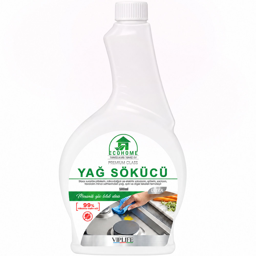 540001 ECOHOME Premium Yağ sökücü 500 ml