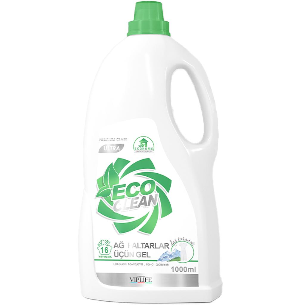 540010 ECOHOME Ağ paltarların yuyulması üçün gel 1 l.
