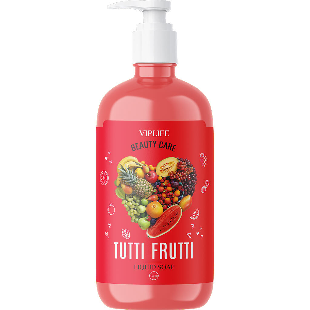 540032 VIPLIFE BEAUTY CARE Maye sabun "Tutti Frutti" 460 ml