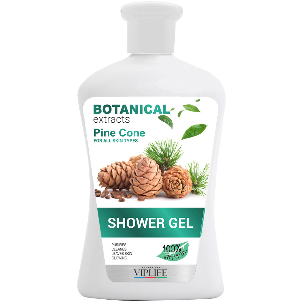540115 VIPLIFE Botanical Extracts İynəyarpaq ekstraktı ilə duş geli 225 ml 540115 VIPLIFE Botanical Extracts İynəyarpaq ekstraktı ilə duş geli 225 ml