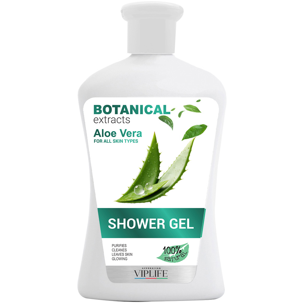 540117 VIPLIFE Botanical Extracts Aloe Vera ekstraktı ilə duş geli 225 ml 540117 VIPLIFE Botanical Extracts Aloe Vera ekstraktı ilə duş geli 225 ml