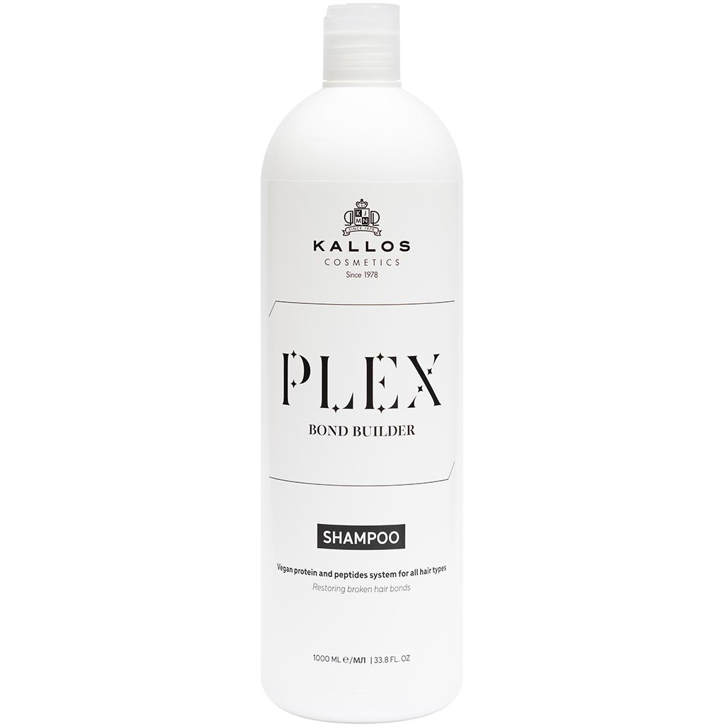 550001 KALLOS Plex Bütün saç növləri üçün bərpaedici şampun Bond Builder, 1000 ml 550001 KALLOS Plex Bütün saç növləri üçün bərpaedici şampun Bond Builder, 1000 ml