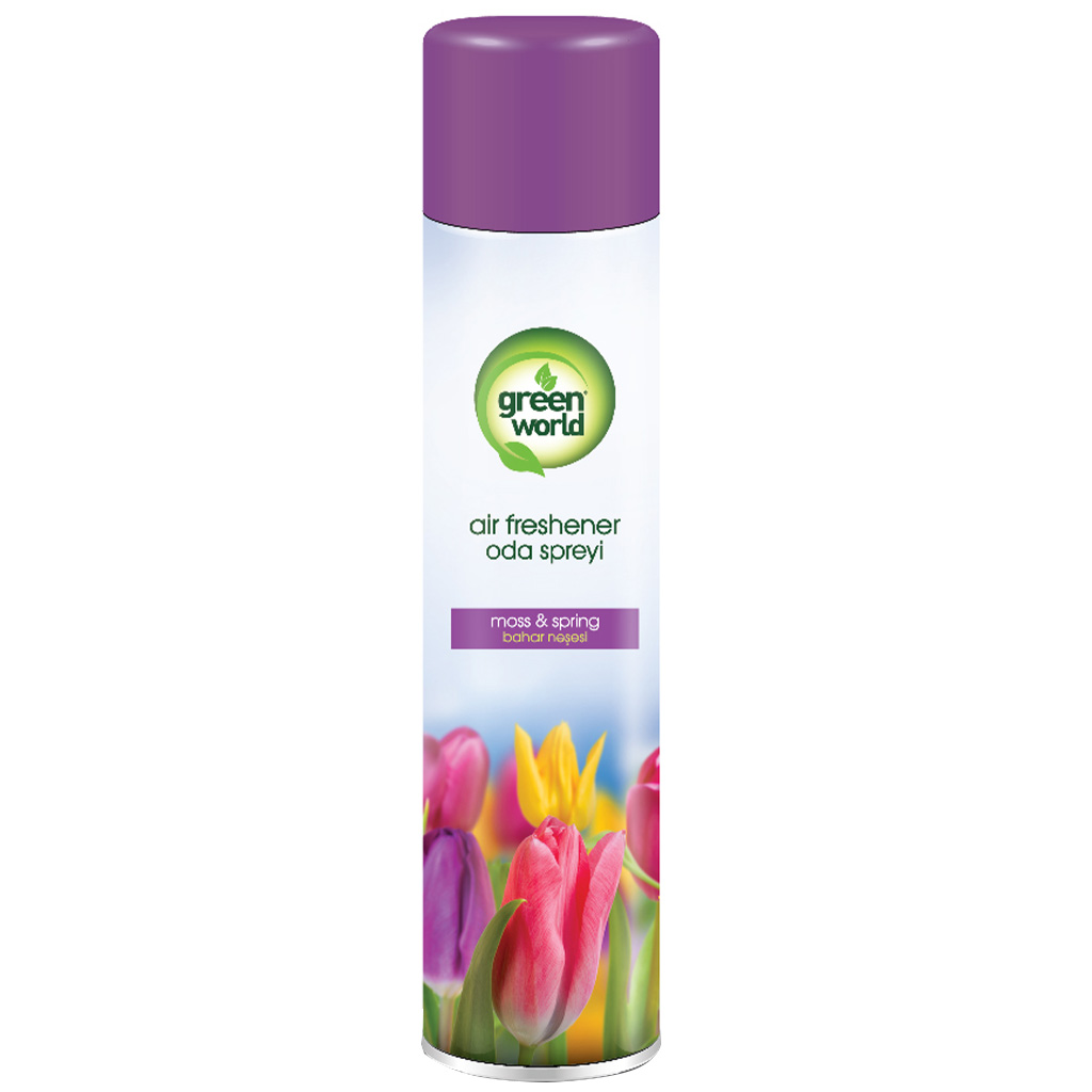 68035 Green World Hava təravətləndiricisi MOSS&SPRING 400 ml 68035 Green World Hava təravətləndiricisi MOSS&SPRING 400 ml