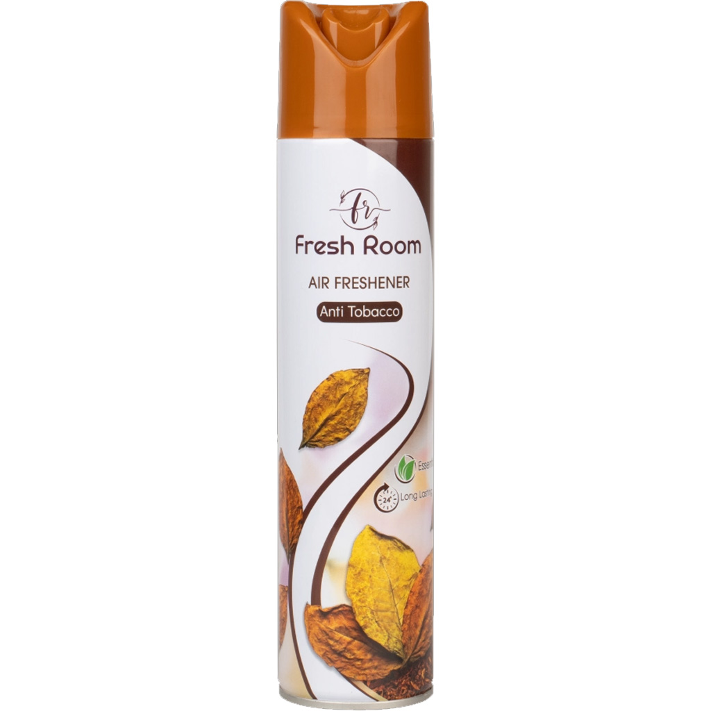68036 FRESH ROOM Hava təravətləndiricisi Tütünə qarşı 300 ml