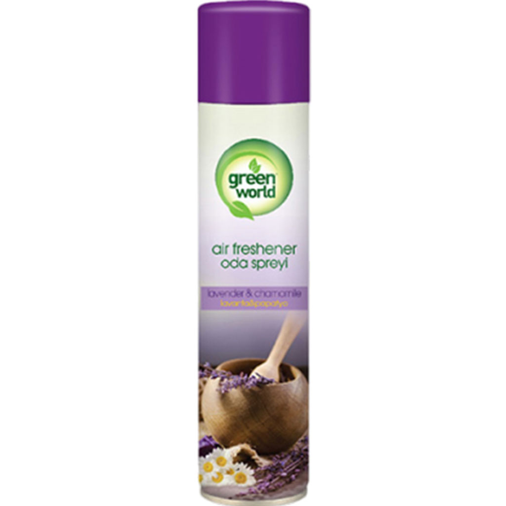 68065 GREEN WORLD Hava təravətləndiricisi Lavanda 400 ml 68065 GREEN WORLD Hava təravətləndiricisi Lavanda 400 ml