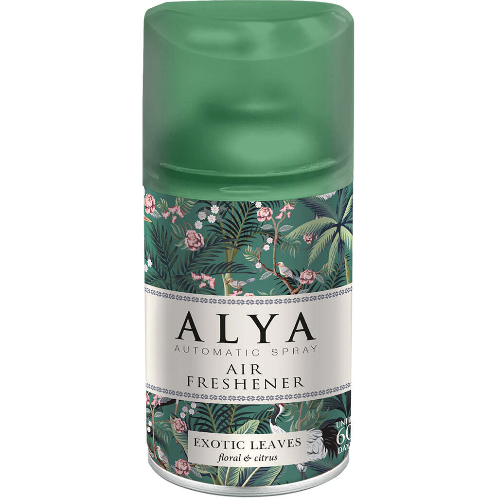 691063 ALYA Avtomatik Sprey Hava təravətləndiricisi Exotic Leaves, 250 ml
