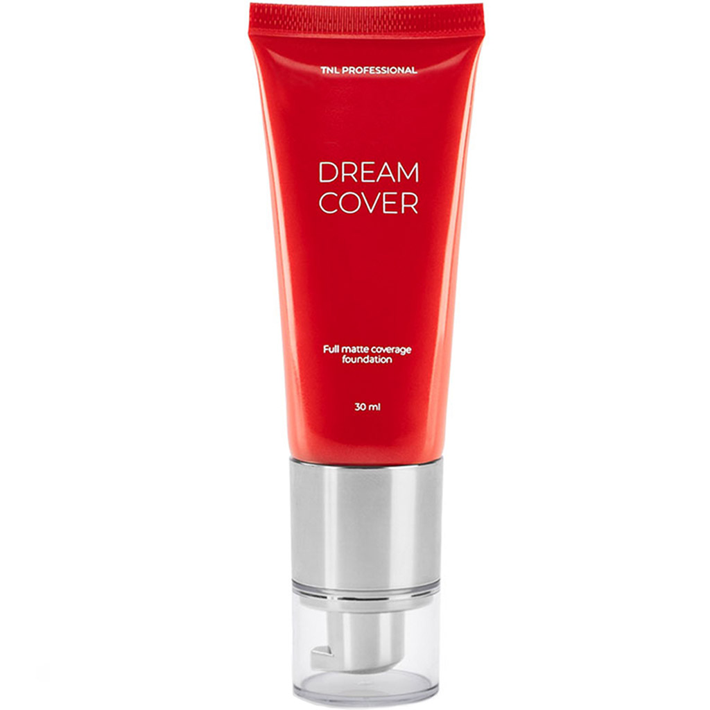 77086 TNL Professional Matlaşdırıcı tonal krem Dream Cover №03 Beige vanilla (bej vanil), 30 ml