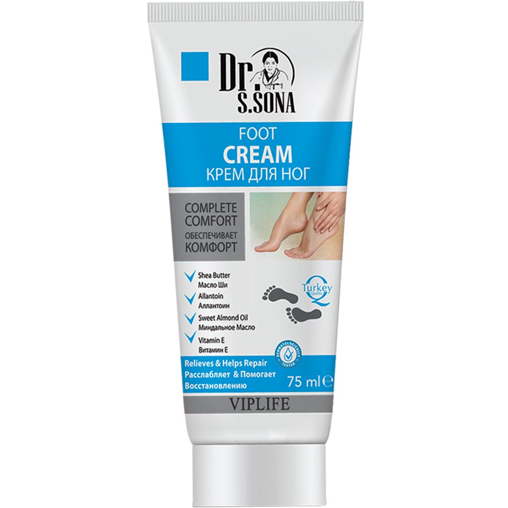 780034 VIPLIFE DR. S. SONA Ayaq kremi 75 ML 780034 VIPLIFE DR. S. SONA Ayaq kremi 75 ML