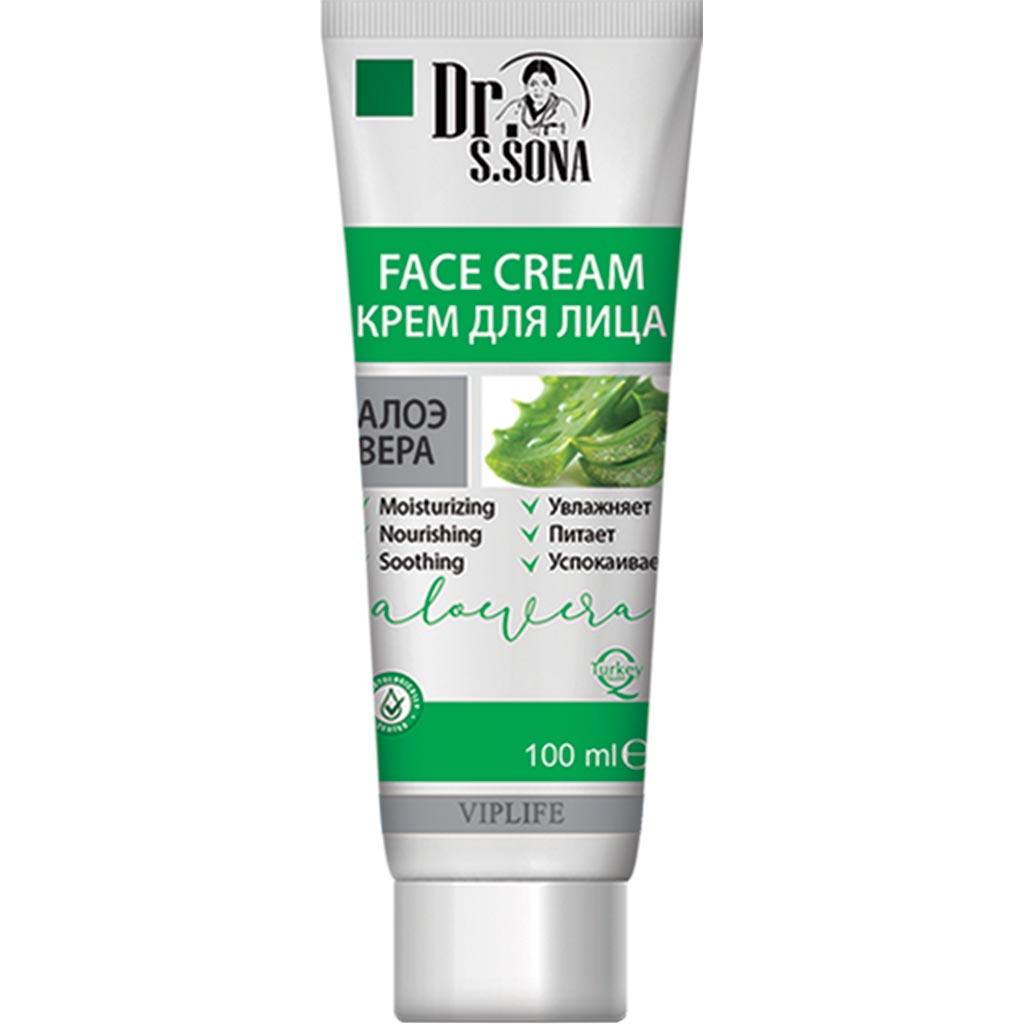 780046 VIPLIFE DR. S SONA Aloe vera ilə üz kremi 100 ML 780046 VIPLIFE DR. S SONA Aloe vera ilə üz kremi 100 ML