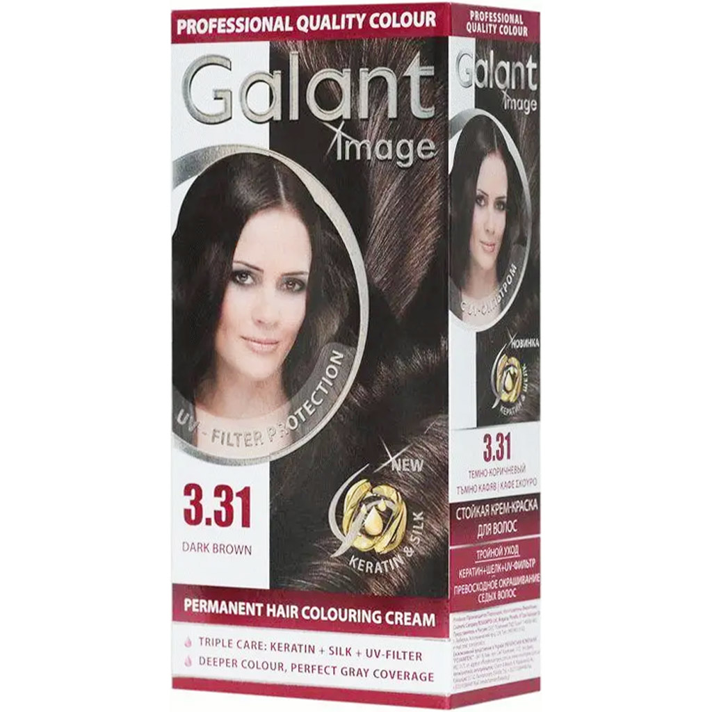800004 REGAL Saç boyası "Galant № 3.31" tünd qəhvəyi 