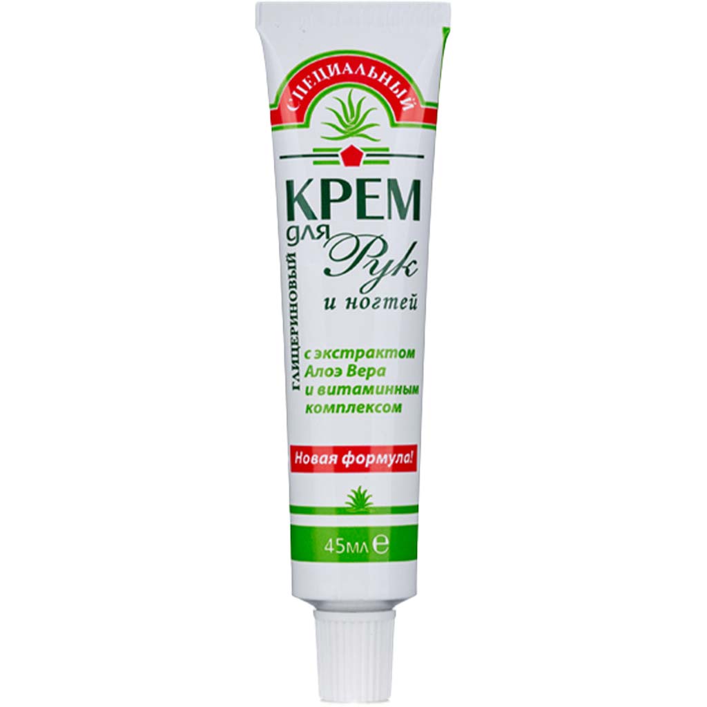 800256 REQAL Əl və dırnaqlar üçün xüsusi qliserinli krem 45 ml