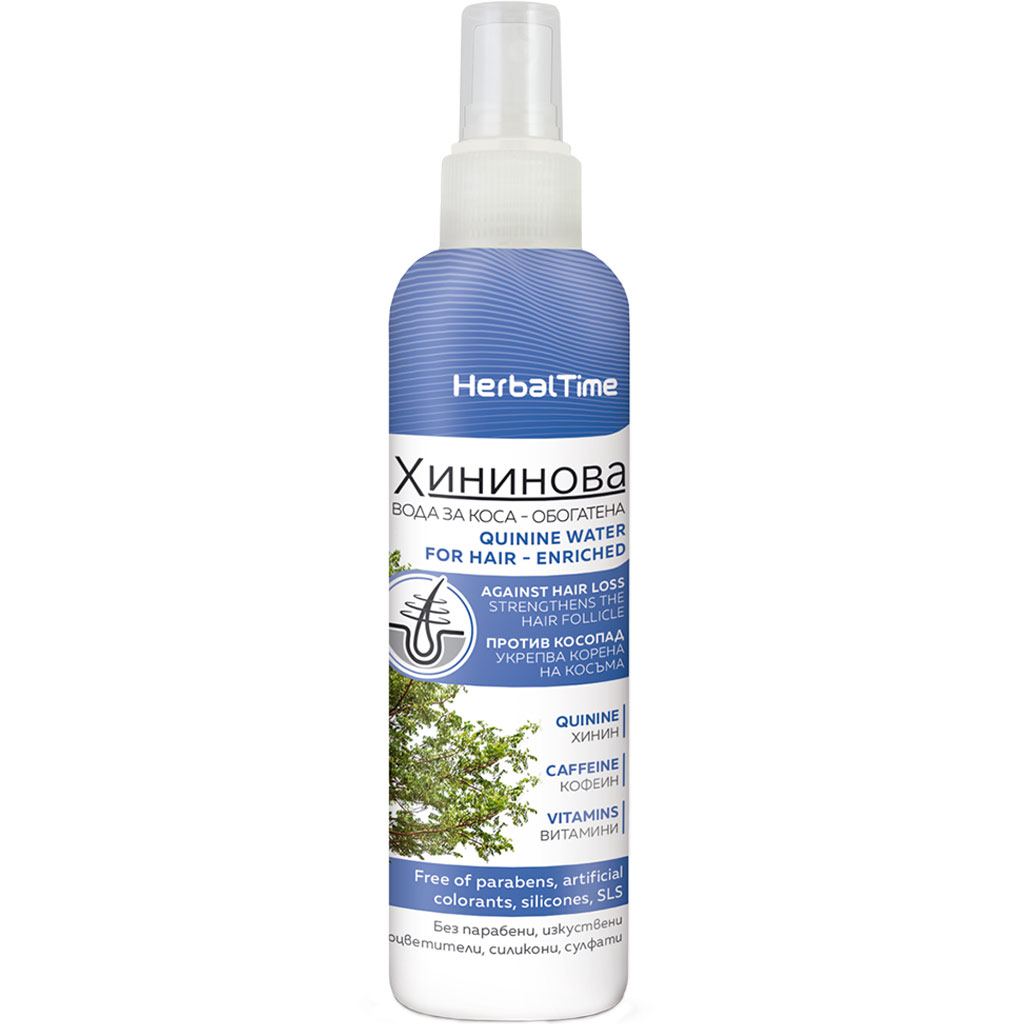 800374 Reqal Herbal Time  Saç üçün zənginləşdirilmiş kinə spreyi Xininova 200 ml