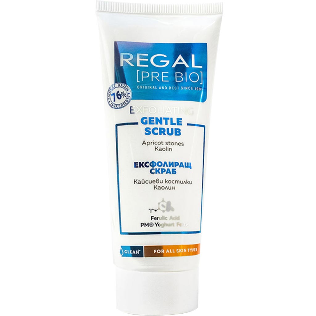 800383 REGAL PRE BIO Üz üçün zərif skrab (ərik çəyirdəkləri ilə) 100 ml