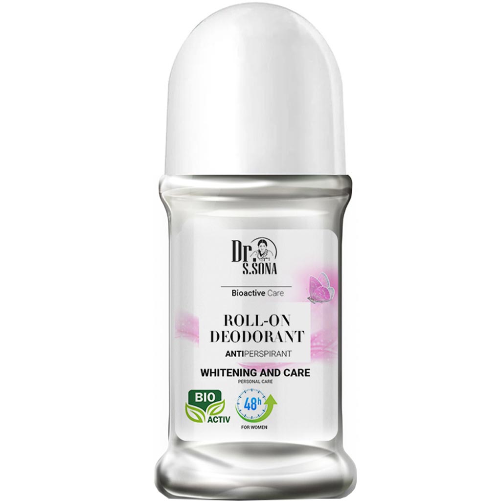 880009 Dr.Sona Bioactive Care Roll On Deodorant Antiperspirant Whitening and Care Qadınlar üçün diyircəkli dezodorant antiperspirant Ağardılma və Qulluq 50 ml 880009 Dr.Sona Bioactive Care Roll On Deodorant Antiperspirant Whitening and Care Qadınlar üçün diyircəkli dezodorant antiperspirant Ağardılma və Qulluq 50 ml