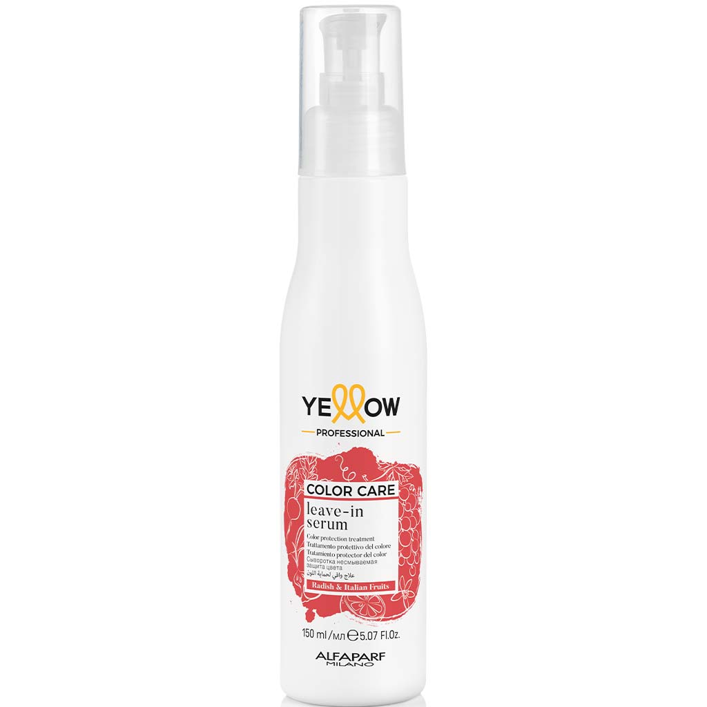 PF025634 YELLOW Color Care Boyanmış saçlar üçün yuyulmayan serum, 150 ml PF025634 YELLOW Color Care Boyanmış saçlar üçün yuyulmayan serum, 150 ml
