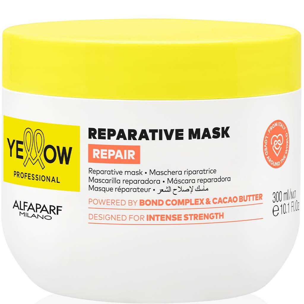 PF027294 YELLOW Repair Zədələnmiş saçlar üçün bərpaedici maska, 300 ml PF027294 YELLOW Repair Zədələnmiş saçlar üçün bərpaedici maska, 300 ml